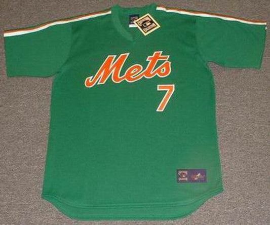 New York Mets Jose Reyes St Pattys Day MLB jersey front view