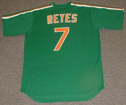 New York Mets Jose Reyes St Pattys Day MLB jersey front view