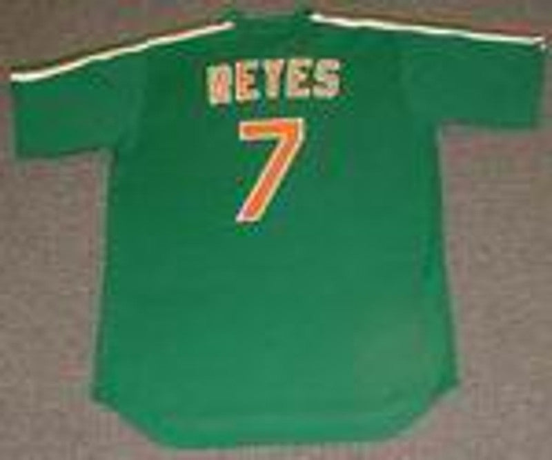New York Mets Jose Reyes St Pattys Day MLB jersey front view