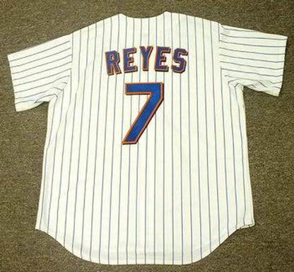 New York Mets Jose Reyes MLB jersey front view