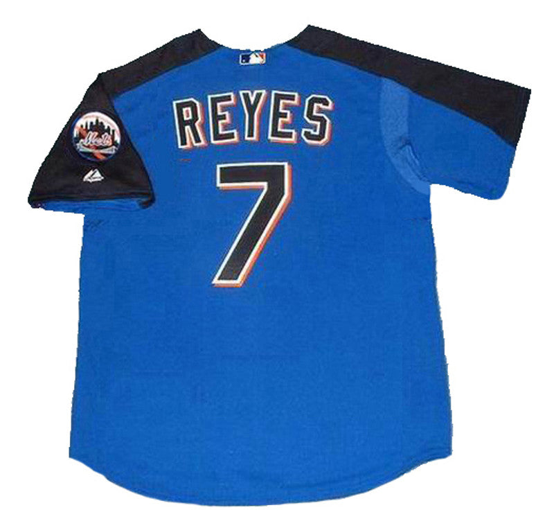 New York Mets Jose Reyes MLB jersey front view