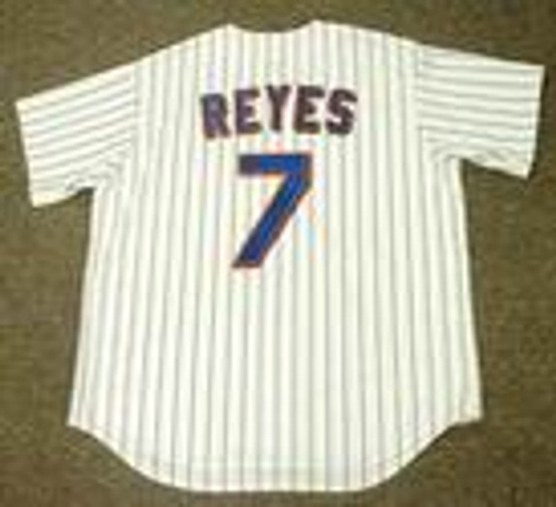 New York Mets Jose Reyes MLB jersey front view