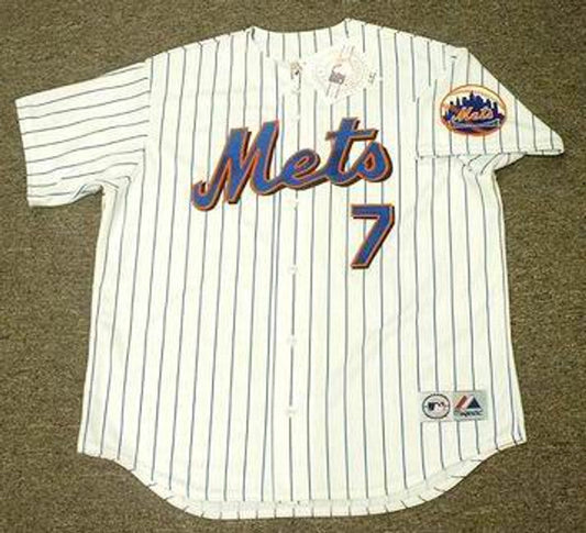 New York Mets Jose Reyes MLB jersey front view