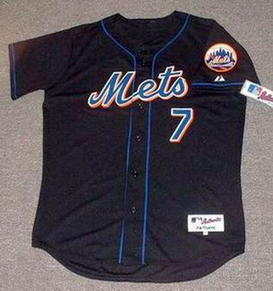 New York Mets Jose Reyes MLB jersey front view