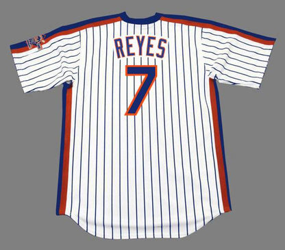New York Mets Jose Reyes MLB jersey front view