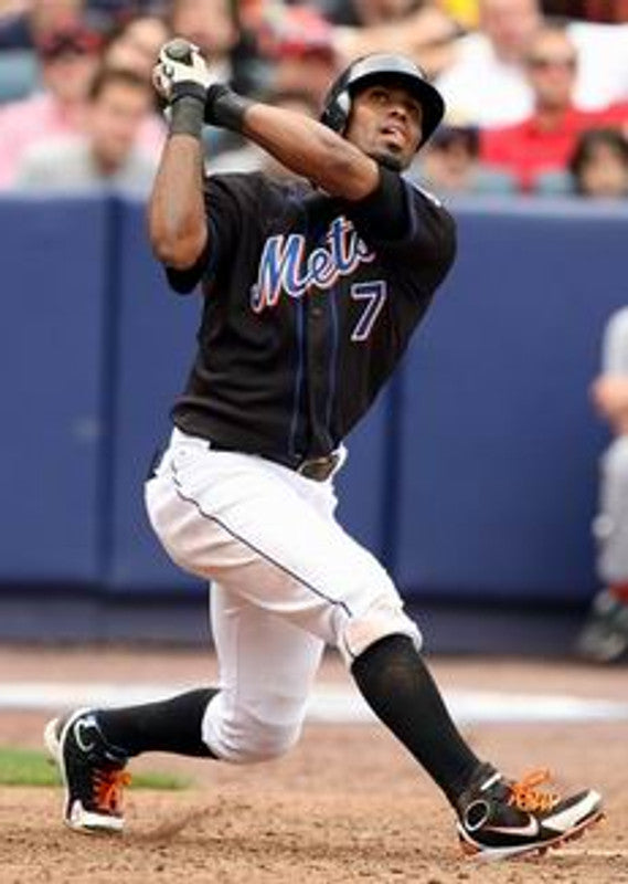 New York Mets Jose Reyes MLB jersey front view