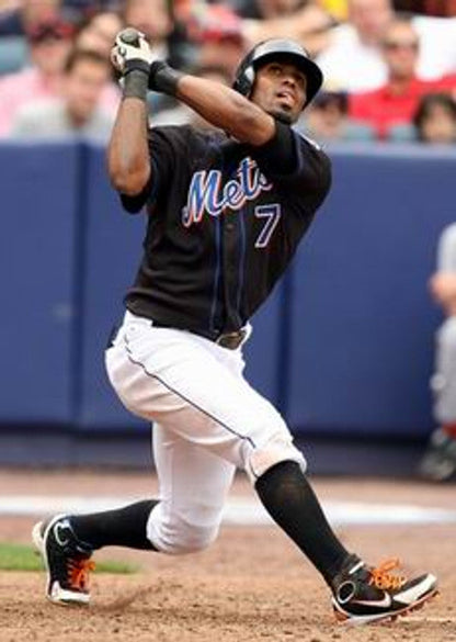 New York Mets Jose Reyes MLB jersey front view