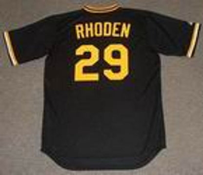 Pittsburgh Pirates Rick Rhoden Cooperstown MLB jersey front view