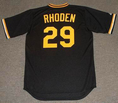 Pittsburgh Pirates Rick Rhoden Cooperstown MLB jersey front view