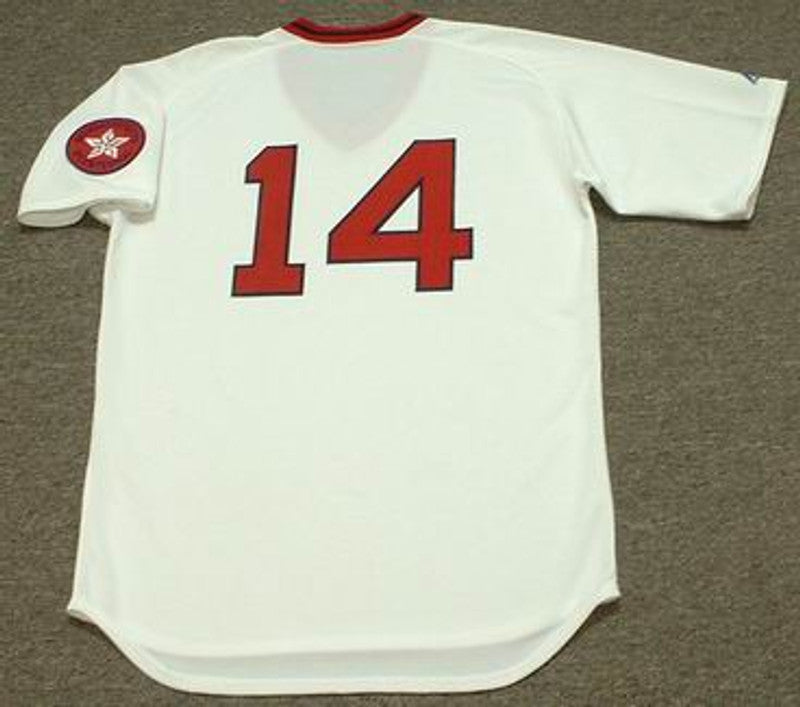 Boston Red Sox Jim Rice Cooperstown MLB jersey front view
