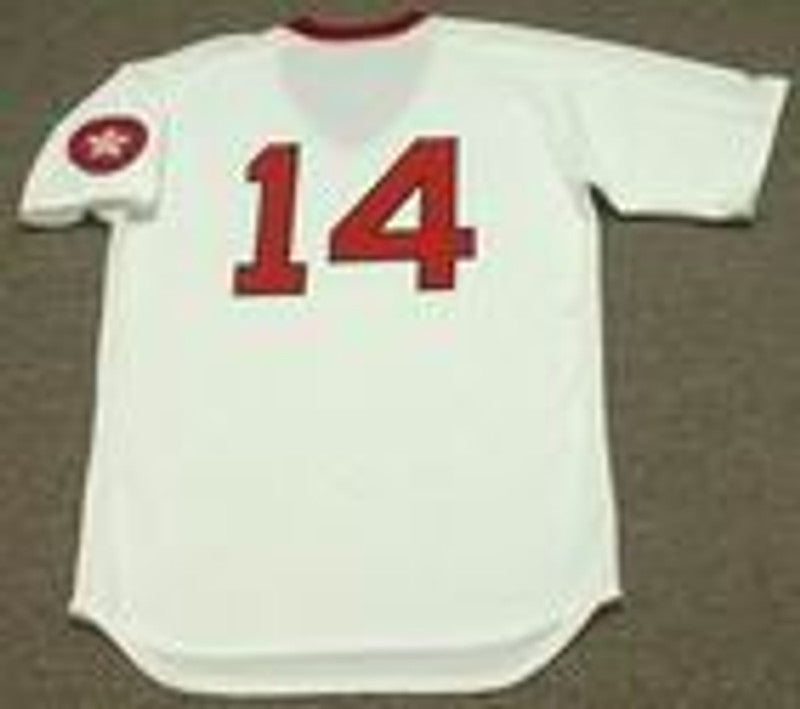 Boston Red Sox Jim Rice Cooperstown MLB jersey front view