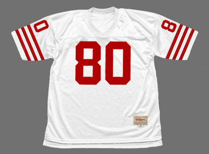 San Francisco 49ers Jerry Rice NFL jersey front view