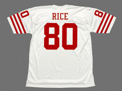 San Francisco 49ers Jerry Rice NFL jersey front view