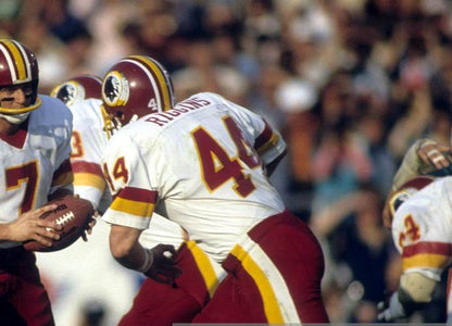 Washington Redskins John Riggins NFL jersey front view