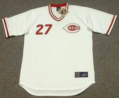 Cincinnati Reds Jose Rijo Cooperstown MLB jersey front view