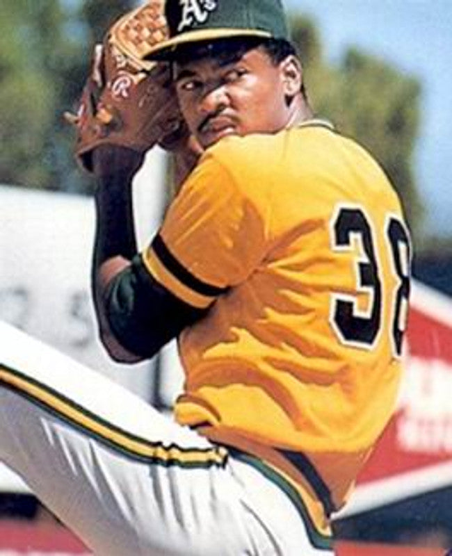 Oakland Athletics Jose Rijo Cooperstown MLB jersey front view