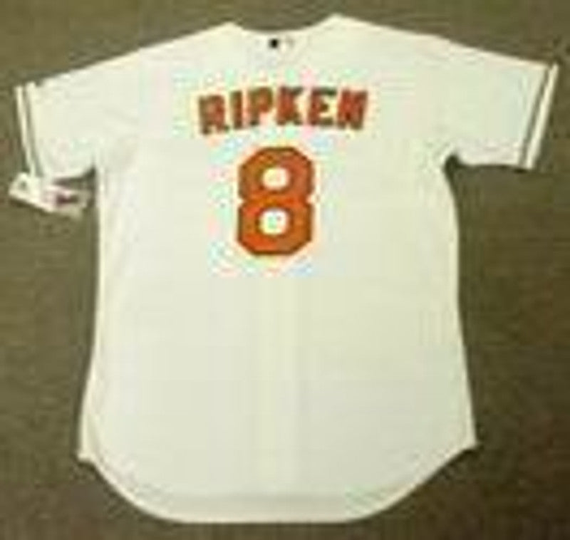 Baltimore Orioles Cal Ripken Jr MLB jersey front view