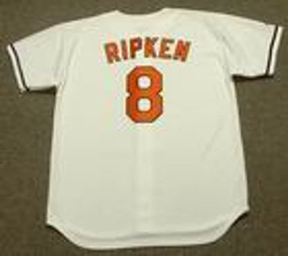Baltimore Orioles Cal Ripken Jr MLB jersey front view