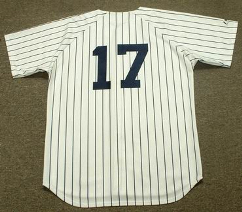 New York Yankees Mickey Rivers Cooperstown MLB jersey front view