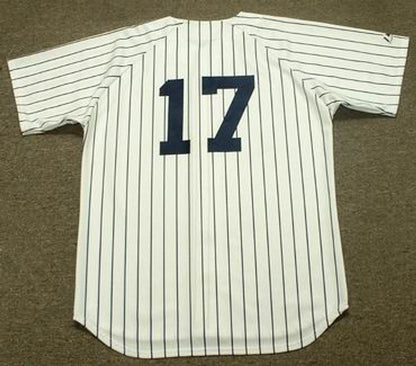 New York Yankees Mickey Rivers Cooperstown MLB jersey front view