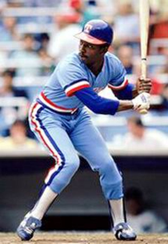 Texas Rangers Mickey Rivers Cooperstown MLB jersey front view