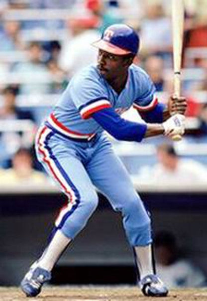 Texas Rangers Mickey Rivers Cooperstown MLB jersey front view