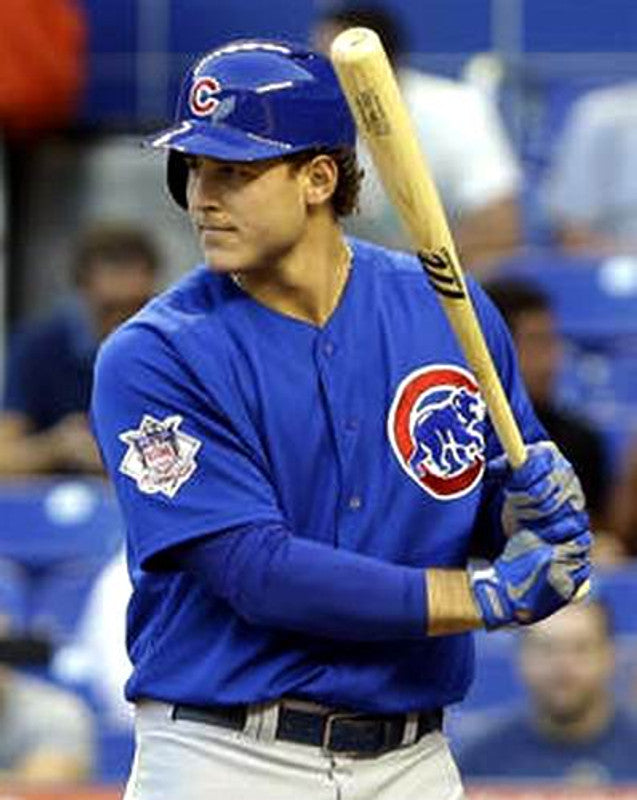 Chicago Cubs Anthony Rizzo MLB jersey front view