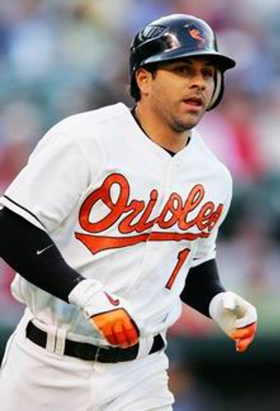 Baltimore Orioles Brian Roberts MLB jersey front view
