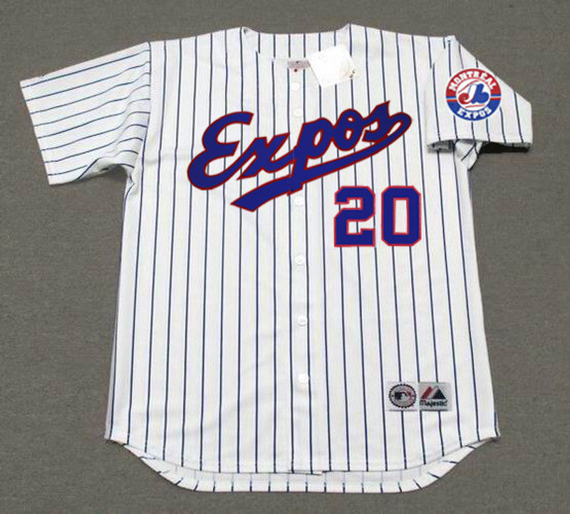 Montreal Expos Frank Robinson MLB jersey front view