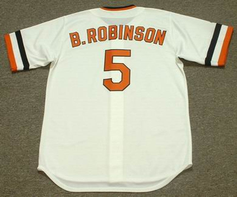 Baltimore Orioles Brooks Robinson Cooperstown MLB jersey front view