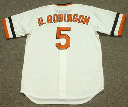 Baltimore Orioles Brooks Robinson Cooperstown MLB jersey front view