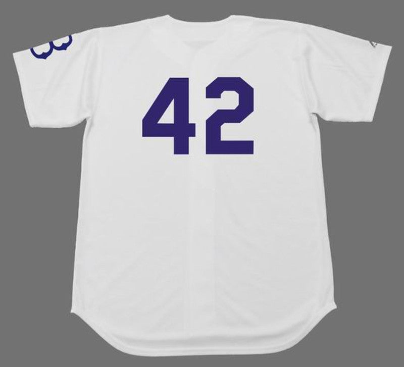 Jackie Robinson Brooklyn Dodgers 1950S Home Baseball Throwback Baseball Jersey jersey front view