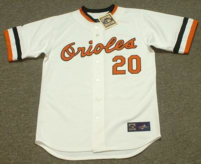 Baltimore Orioles Frank Robinson Cooperstown MLB jersey front view