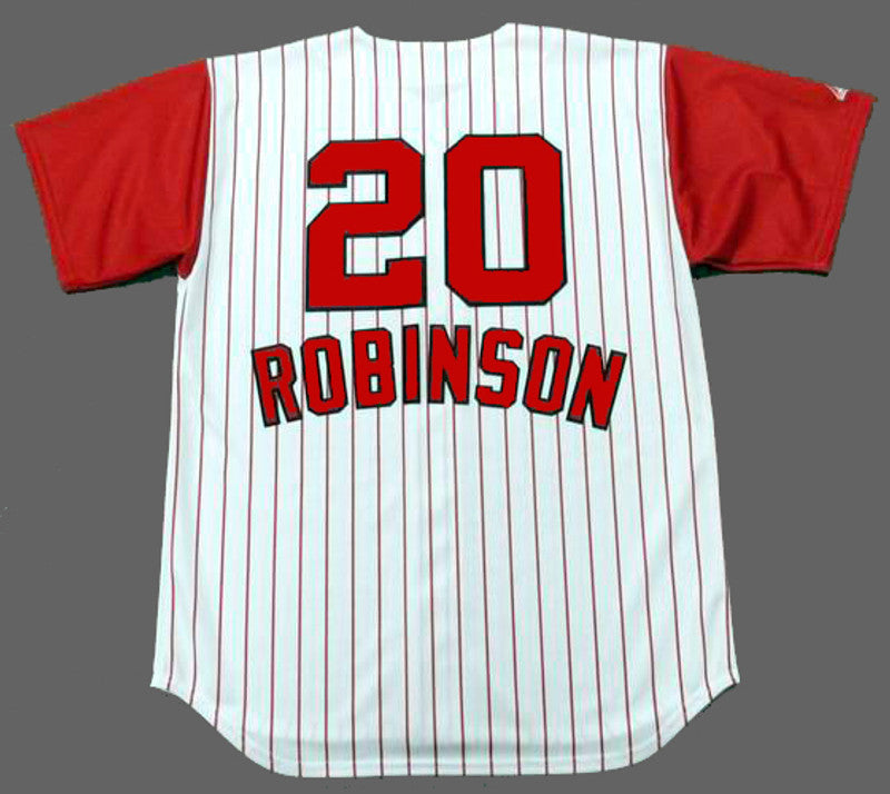 Cincinnati Reds Frank Robinson 1960s MLB jersey front view