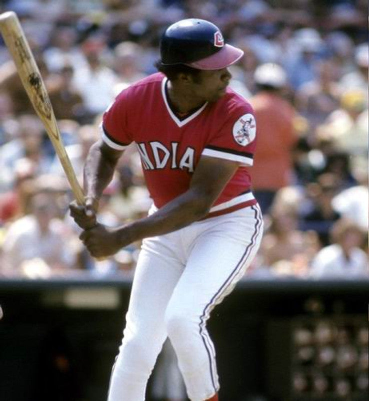Cleveland Indians 1970s Cooperstown MLB jersey front view