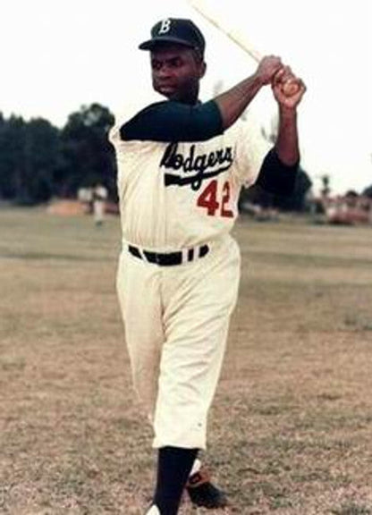 Brooklyn Dodgers 1950S Cooperstown Throwback Custom Name Number Stitched Jersey jersey front view