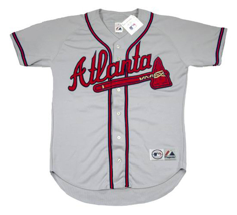 Atlanta Braves Mark Wohlers MLB jersey front view