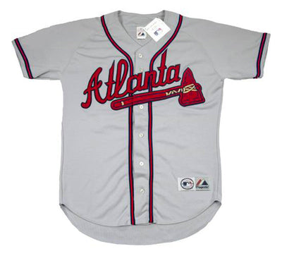 Atlanta Braves Mark Wohlers MLB jersey front view