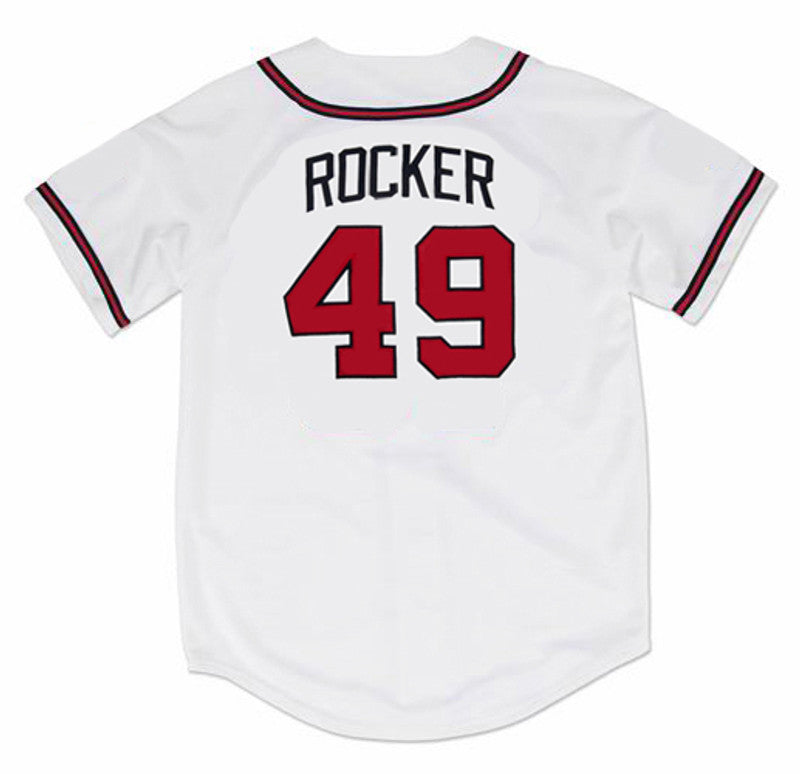 Atlanta Braves John Rocker MLB jersey front view