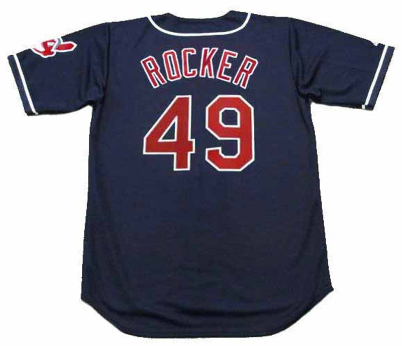 Cleveland Indians John Rocker MLB jersey front view