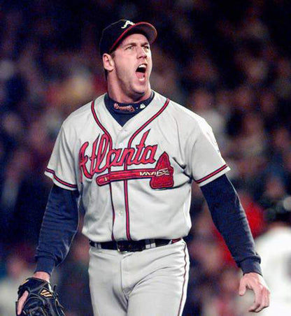 Atlanta Braves John Rocker MLB jersey front view