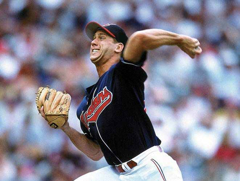 Cleveland Indians John Rocker MLB jersey front view