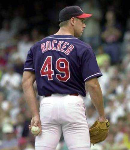 Cleveland Indians John Rocker MLB jersey front view