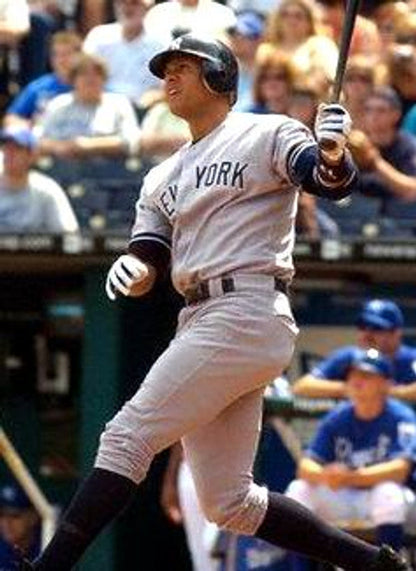 New York Yankees Alex Rodriguez MLB jersey front view