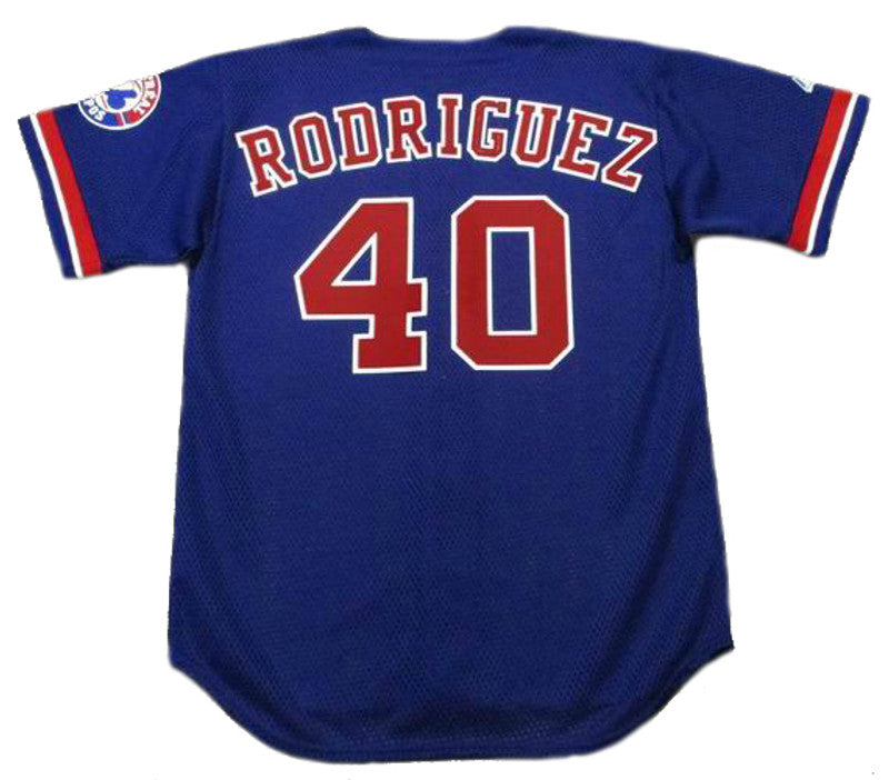 Montreal Expos Henry Rodriguez MLB jersey front view