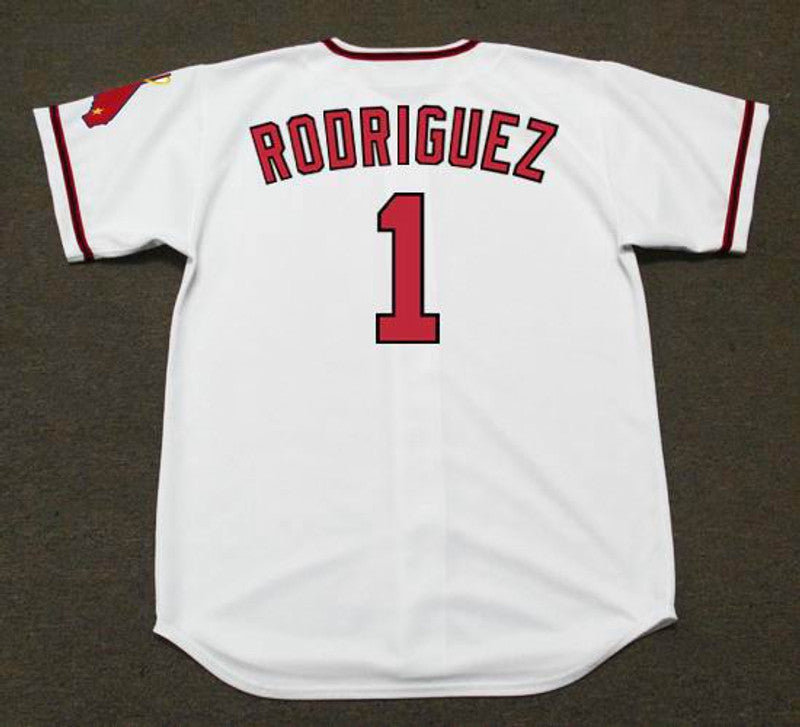 Aurelio Rodriguez California Angels 1970 Cooperstown Home Baseball Stitched Jersey jersey front view