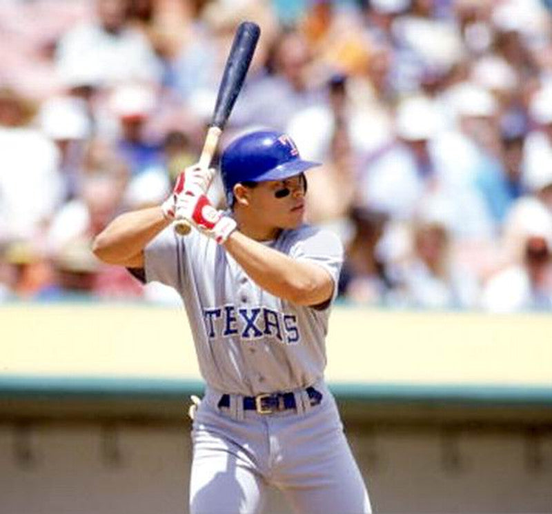 Texas Rangers Ivan Rodriguez Cooperstown MLB jersey front view