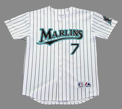 Florida Marlins Ivan Rodriguez MLB jersey front view
