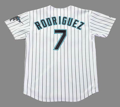 Florida Marlins Ivan Rodriguez MLB jersey front view