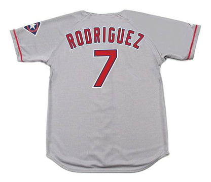 Texas Rangers Ivan Rodriguez MLB jersey front view